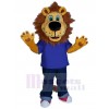 Lion costume de mascotte