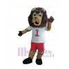 Lion costume de mascotte