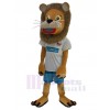 Lion costume de mascotte