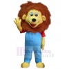 Lion costume de mascotte