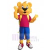 Lion costume de mascotte