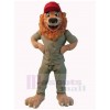 Lion costume de mascotte