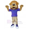 Lion costume de mascotte