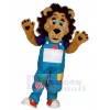 Lion costume de mascotte