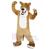 Léopard costume de mascotte