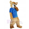 Léopard costume de mascotte