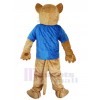 Léopard costume de mascotte