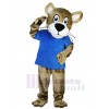 Léopard costume de mascotte