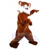 Léopard costume de mascotte