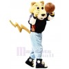 Léopard costume de mascotte