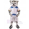 Léopard costume de mascotte