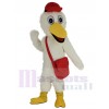 Cigogne costume de mascotte