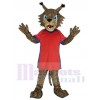 Bobcat costume de mascotte