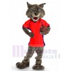 Bobcat costume de mascotte