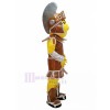 Spartiate Chevalier costume de mascotte