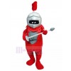 chevalier costume de mascotte