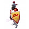 chevalier costume de mascotte