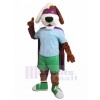 Chien costume de mascotte