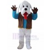 Chien costume de mascotte