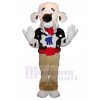 Chien costume de mascotte