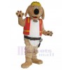 Chien costume de mascotte