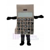 Calculatrice costume de mascotte