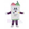 Crème glace costume de mascotte