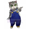chat costume de mascotte