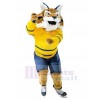 Chat sauvage costume de mascotte
