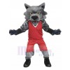 loup costume de mascotte