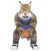 Chat sauvage costume de mascotte