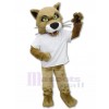 Chat sauvage costume de mascotte