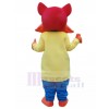 Chat costume de mascotte
