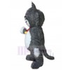 Chat costume de mascotte