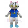 Chat costume de mascotte