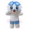 Chat costume de mascotte
