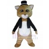 Chat costume de mascotte