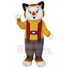 Chat costume de mascotte