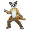 Renard costume de mascotte