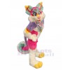 Loup costume de mascotte
