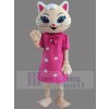Chat costume de mascotte