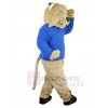 Chat sauvage costume de mascotte