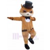 Chat costume de mascotte