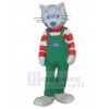 Chat costume de mascotte