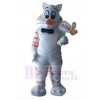 Chat costume de mascotte