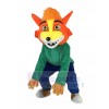 Renard costume de mascotte