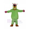 Perroquet costume de mascotte