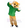 Chat sauvage costume de mascotte