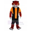 Tigre costume de mascotte