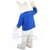 Lapin costume de mascotte